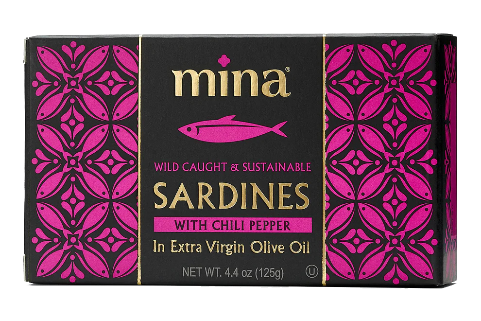 Sardines In Extra Virgin Olive Oil with Chili Pepper – Mina®