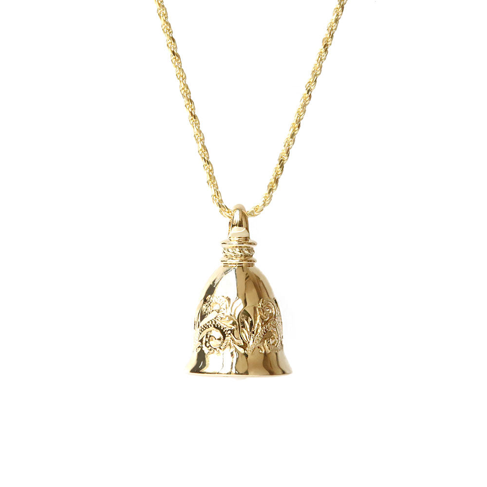 K14 ヴィンテージアメリカンベル (鐘) ペンダントトップ – PUAALLY