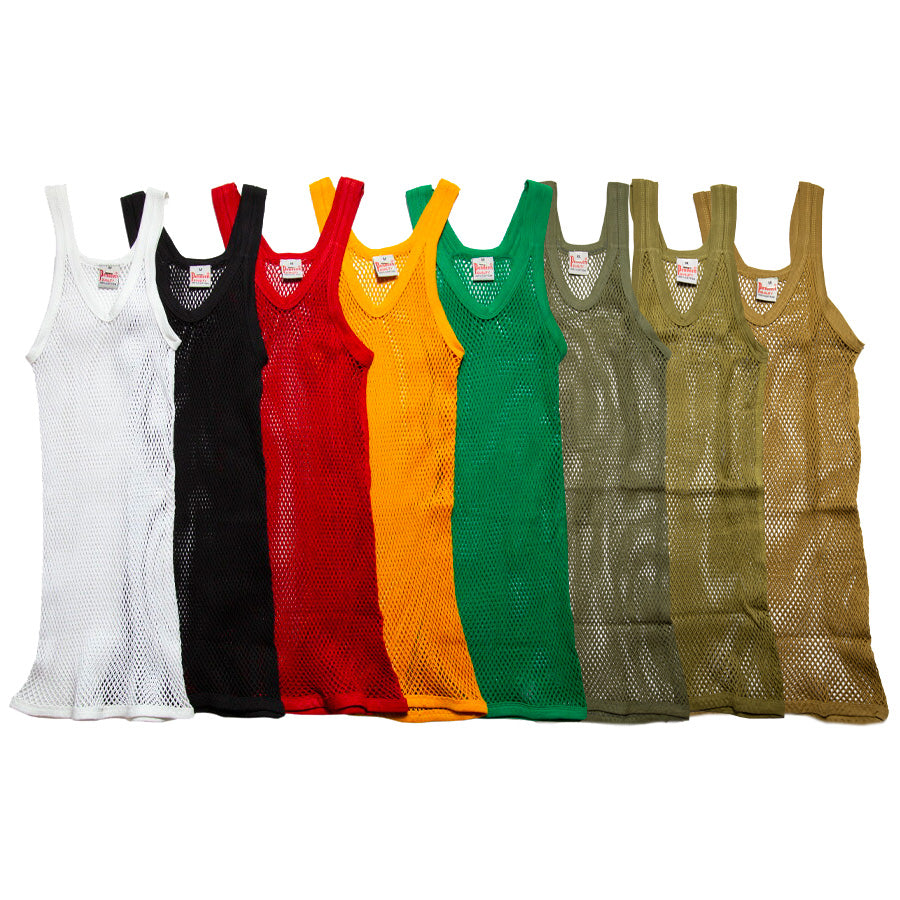 ペンディーン 編みシャツ PENDEEN STRING VEST アミシャツ タンク