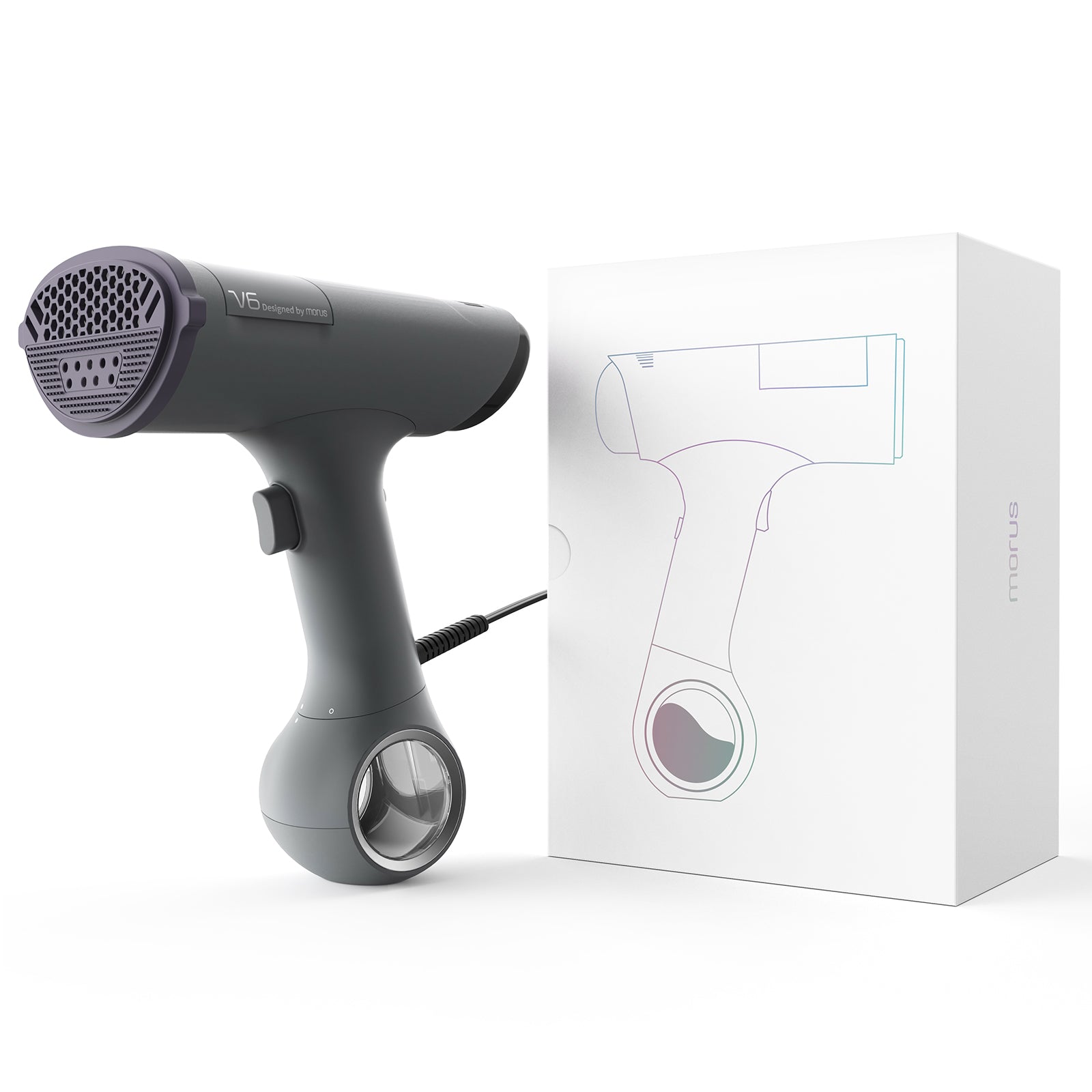 Morus V6 Plus 吸着式衣類スチーマー スチームアイロン 香り付け機能