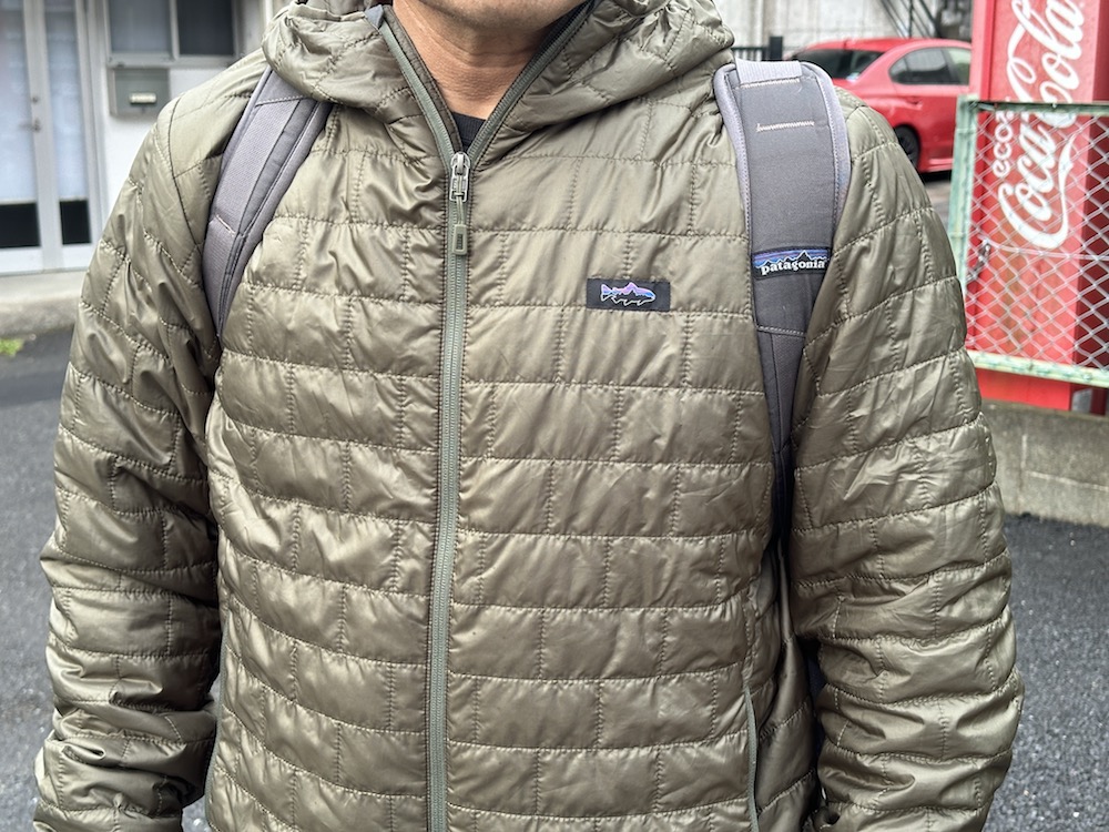 ナノ・パフ・フーディ。インナー着用❓アウター着用❓】パタゴニアの