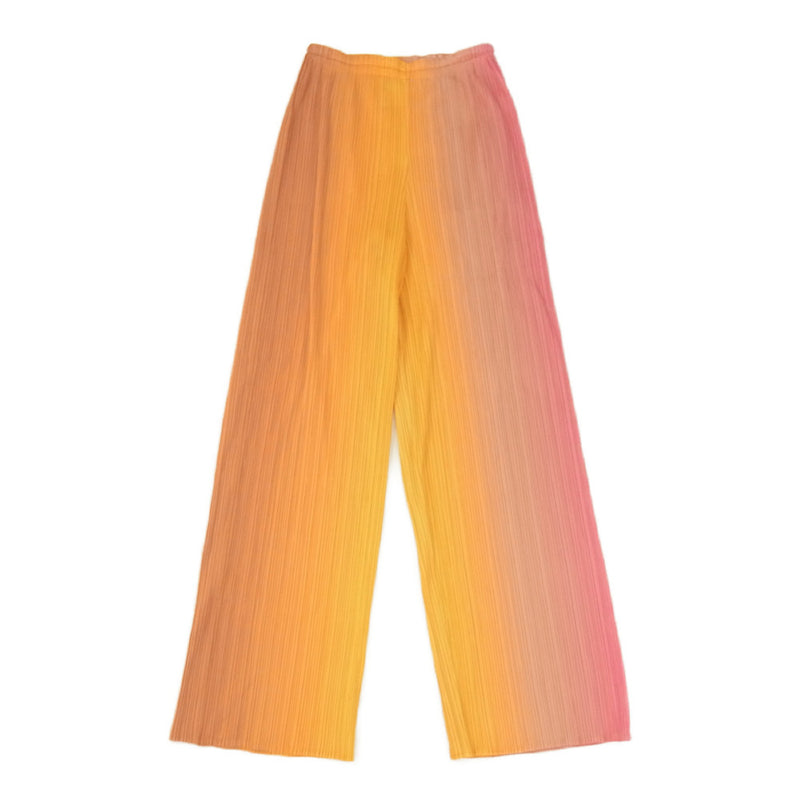 PLEATS PLEASE オレンジ ガウチョパンツPP81JF144