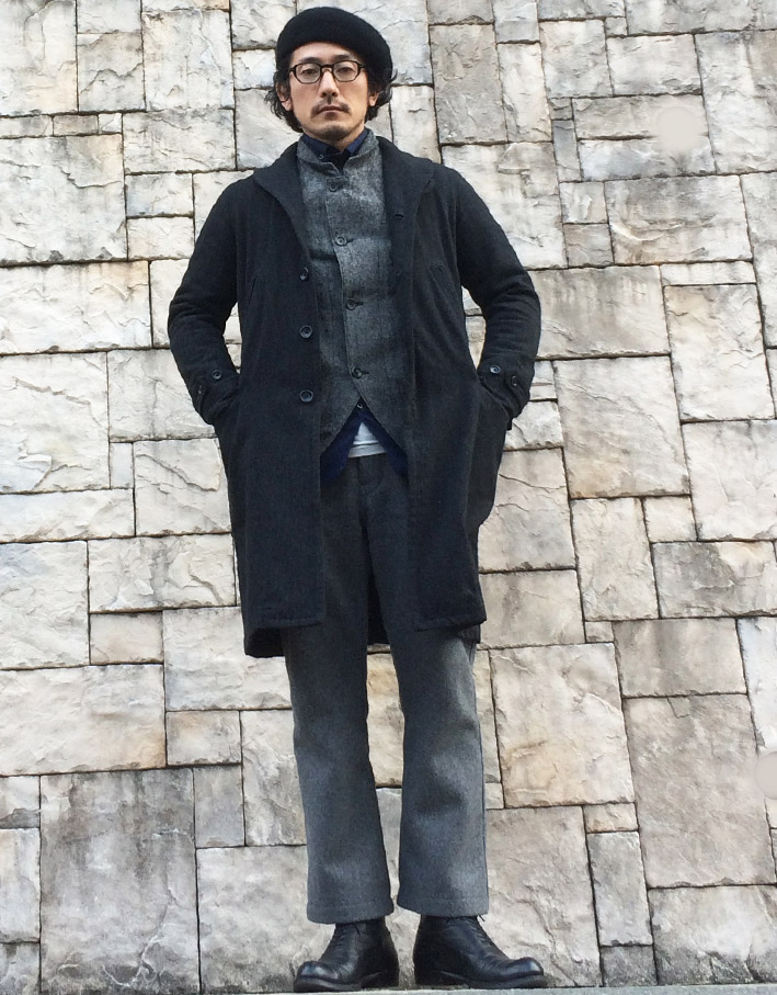 DA CLASSIC HERRINGBONEWOOL JKT