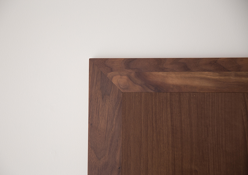 プレーンミラー 89LARGE WALNUT(W89×D2×H180cm) | 高野木工株式会社