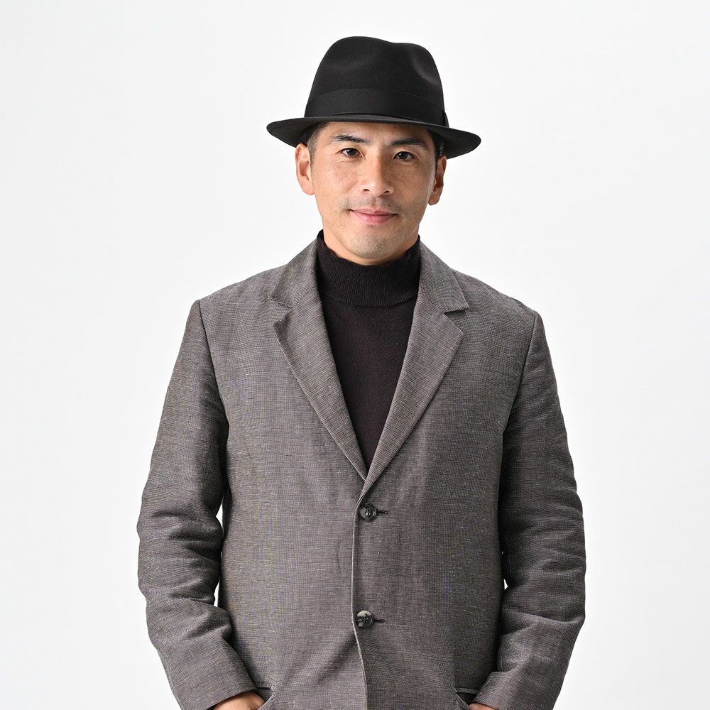 トナック フェルトハット LARME（ラルム）ダークブラウン | 帽子通販