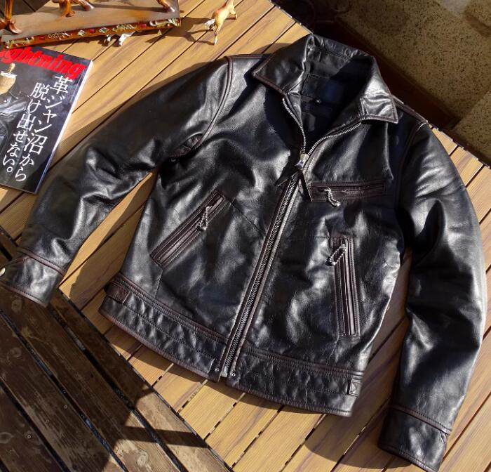 楽天市場】ヴィンテージ復刻デザイン 上質 馬皮ホースハイドレザー