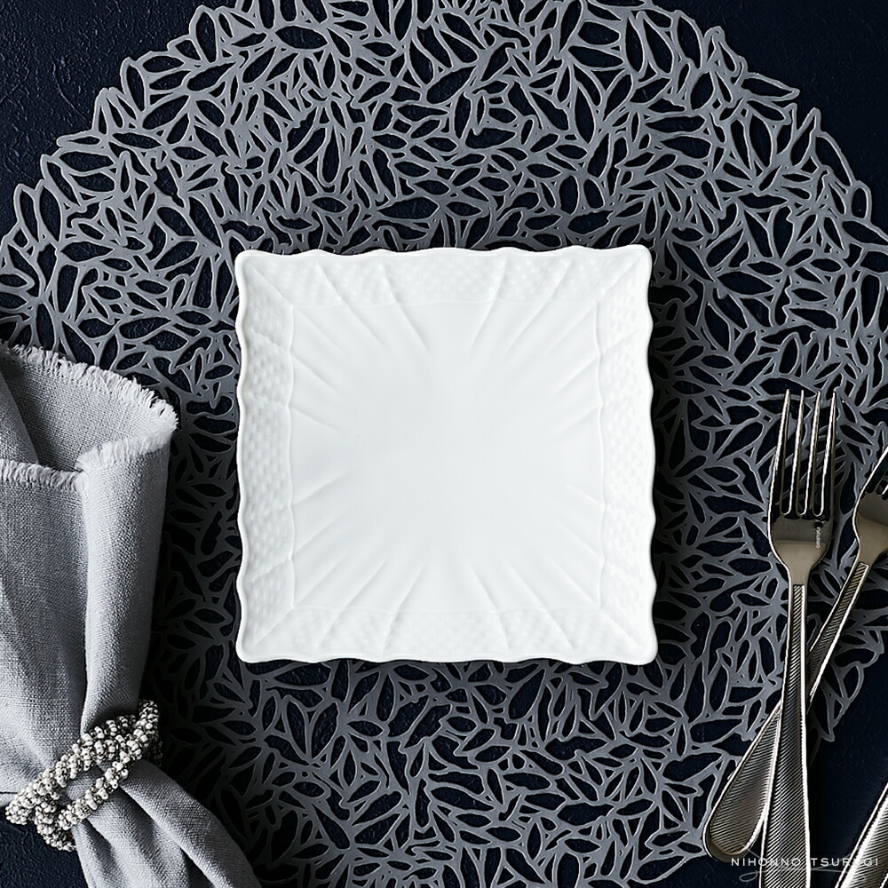 楽天市場】リチャードジノリ ベッキオホワイト スクエアプレートの通販