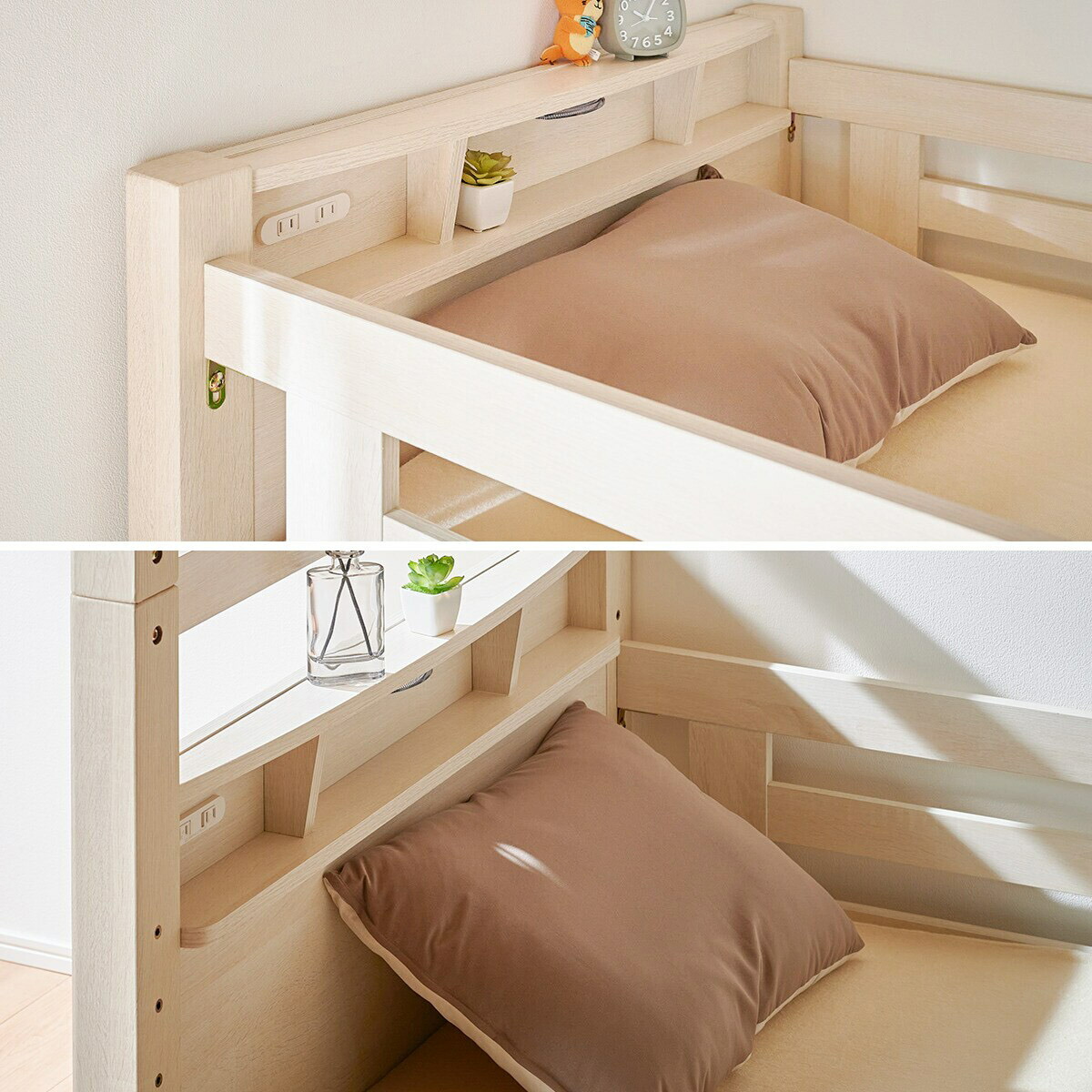 楽天市場】永く使える安心・頑丈2段ベッド ニトリ 【配送員設置商品