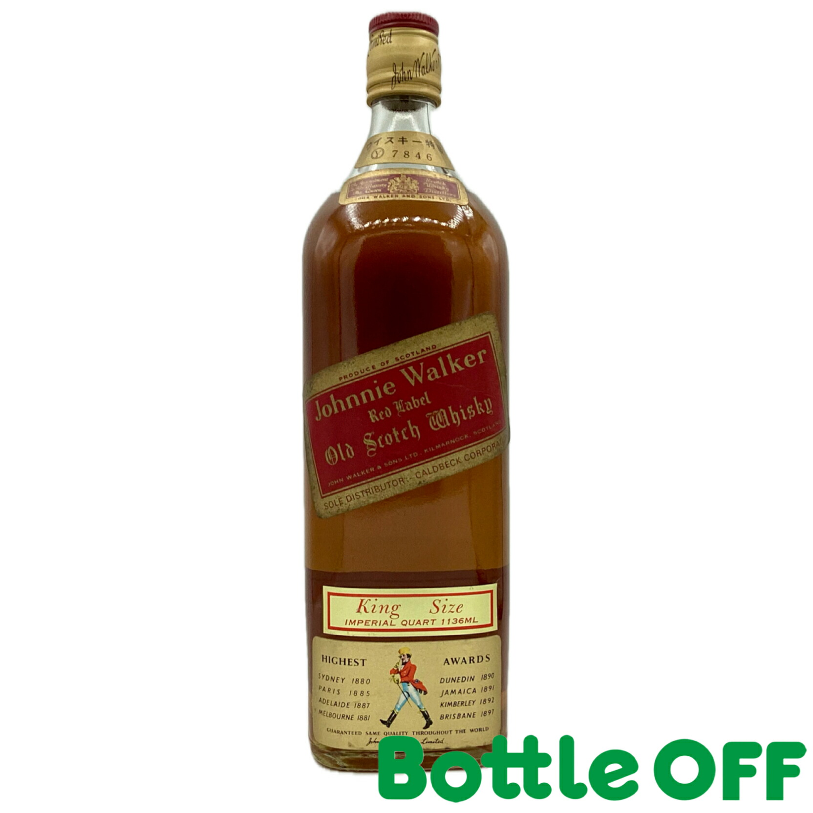 楽天市場】ジョニーウォーカー レッドラベル キングサイズ 1980年代
