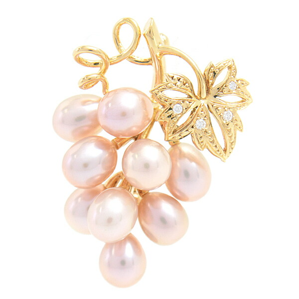 楽天市場】ミキモト ブローチ レディース グレープモチーフ 葡萄