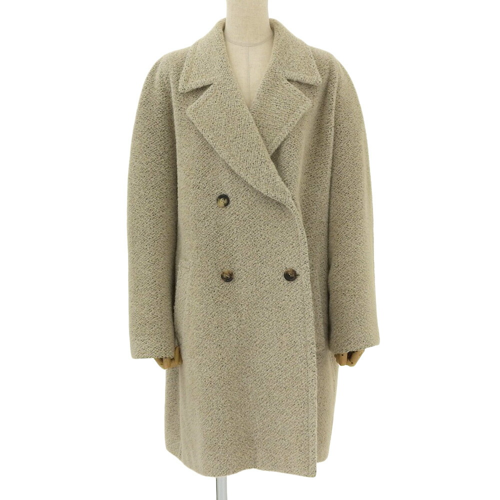 最高級✨アニオナ カシミヤ100% ロングコート ダブルフェイス