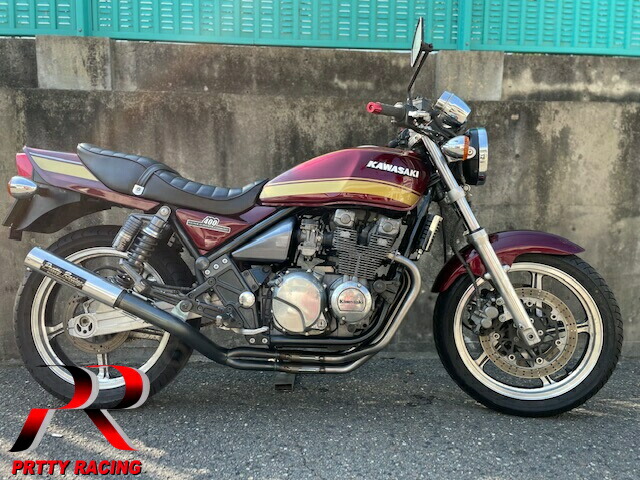 楽天市場】感謝セール！KAWASAKI ゼファー400/χ 54π PRETTY ガニマタ