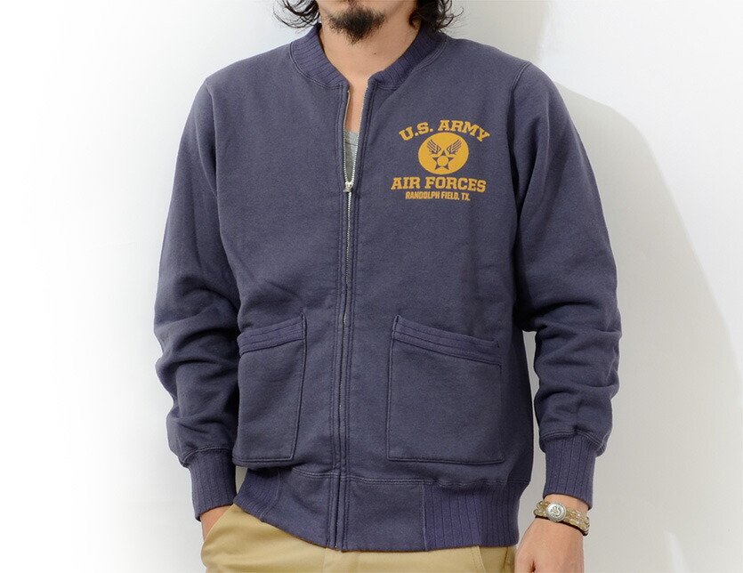 楽天市場】バズリクソンズ スウェット フルジップ ジャケット BUZZ