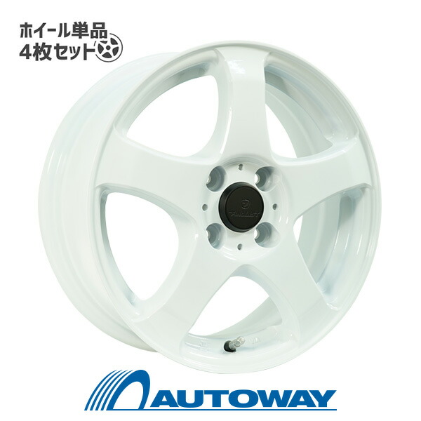 楽天市場】【4枚セット】 FINALIST FZ-S5 14x5.5 +45 100x4 WHT インチ