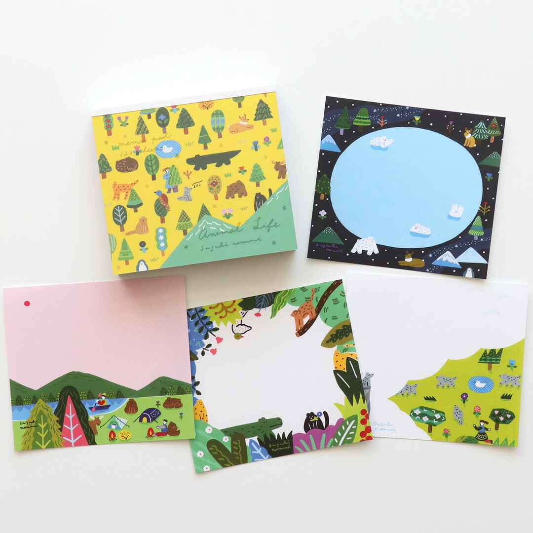 楽天市場】ブロックメモ 鈴木なるみ [ Animal Life ] cozyca products