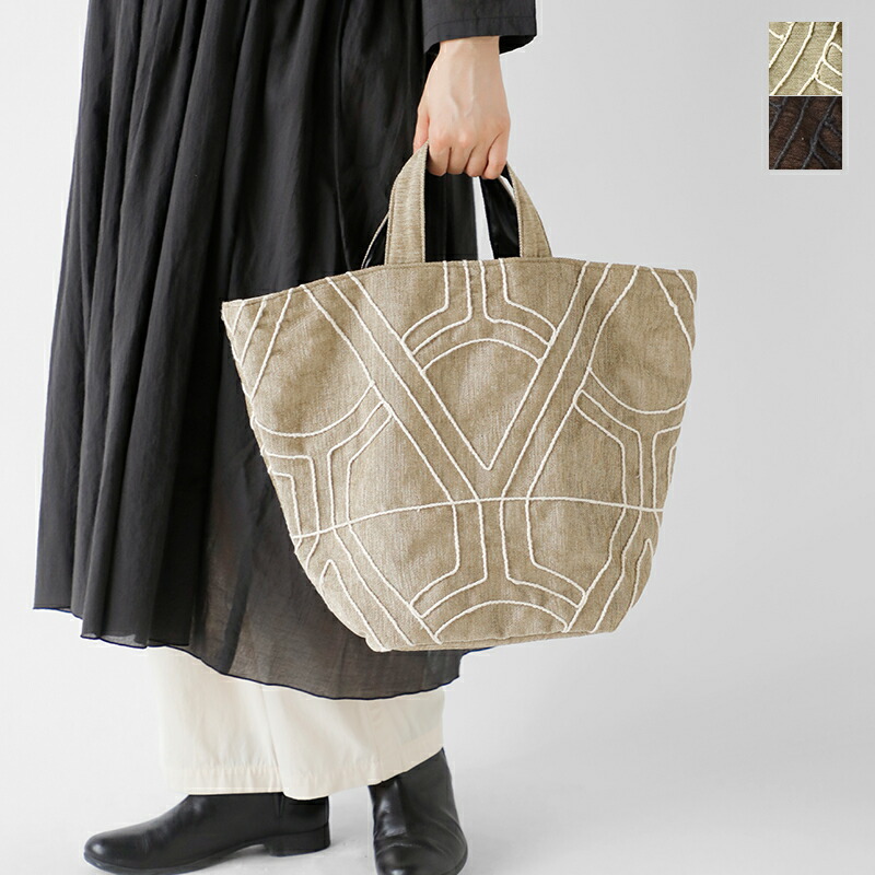 楽天市場】セール【20%OFF】beej ビージ ドリー 刺繍 トートバッグ mi