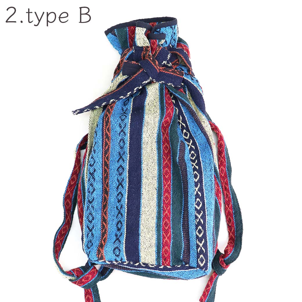 楽天市場】【SALE価格】刺繍リュック リュックサック バッグ 巾着