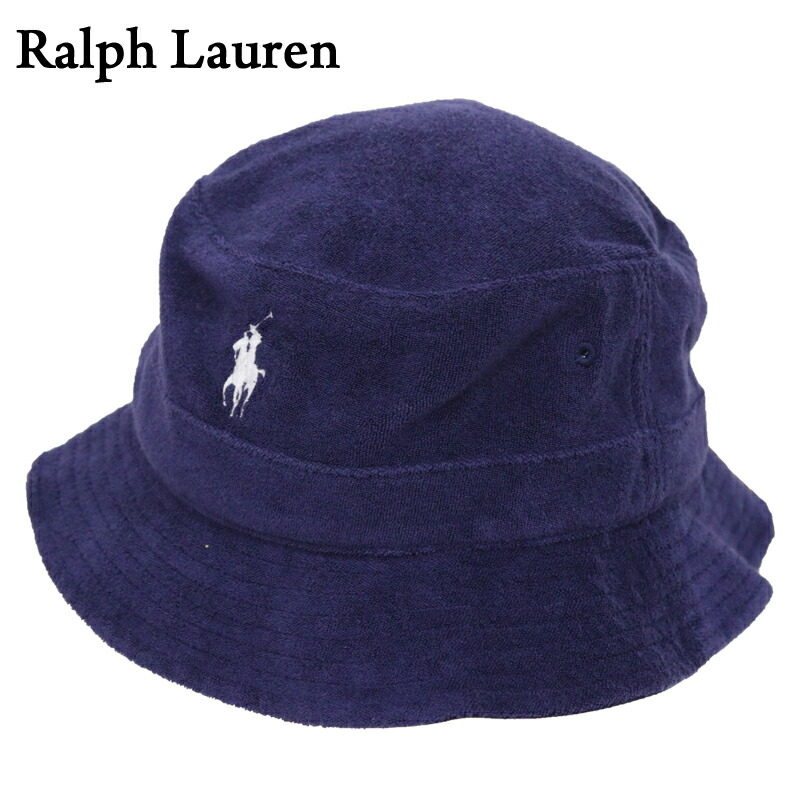 楽天市場】ポロ ラルフローレン ポニー刺繍 パイル地 バケット ハット