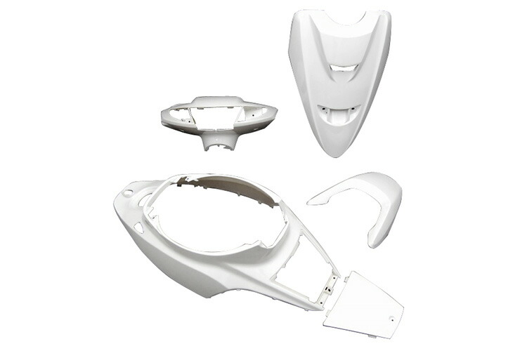 楽天市場】ヤマハ ジョグZR 3YK 外装5点セット 白 ホワイト JOG 塗装済