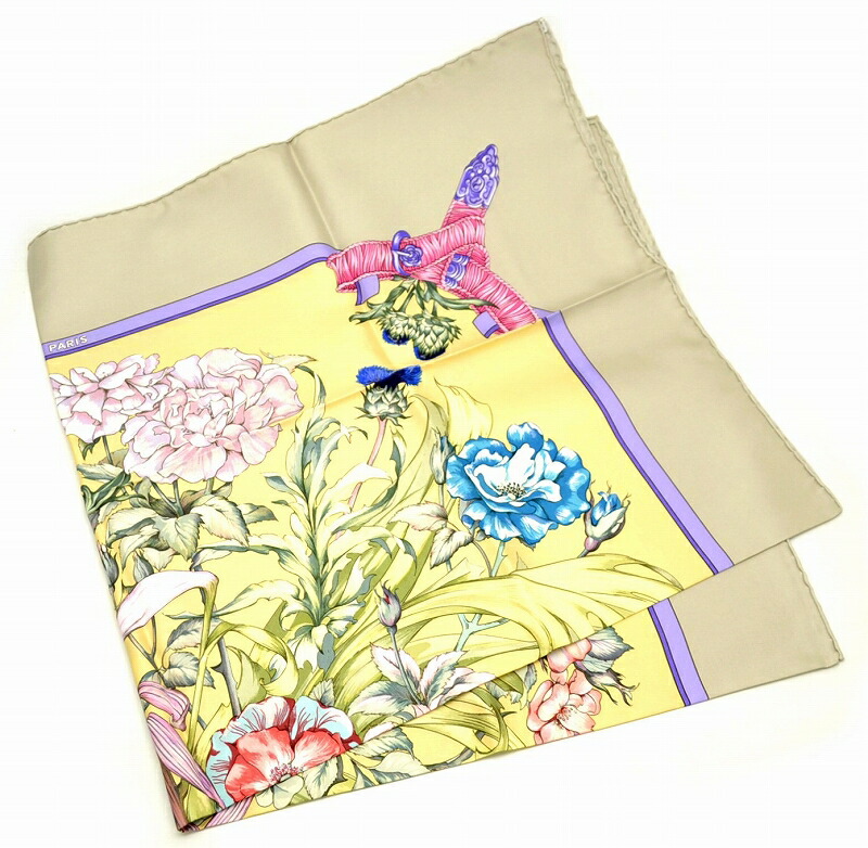 楽天市場】【未使用品】【アパレル】HERMES エルメス カレ90 スカーフ