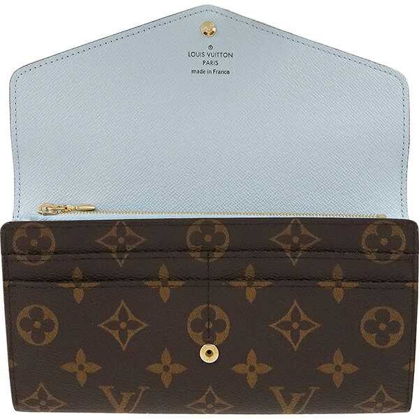 楽天市場】【10%OFF】 ルイヴィトン 長財布 ポルトフォイユ サラ