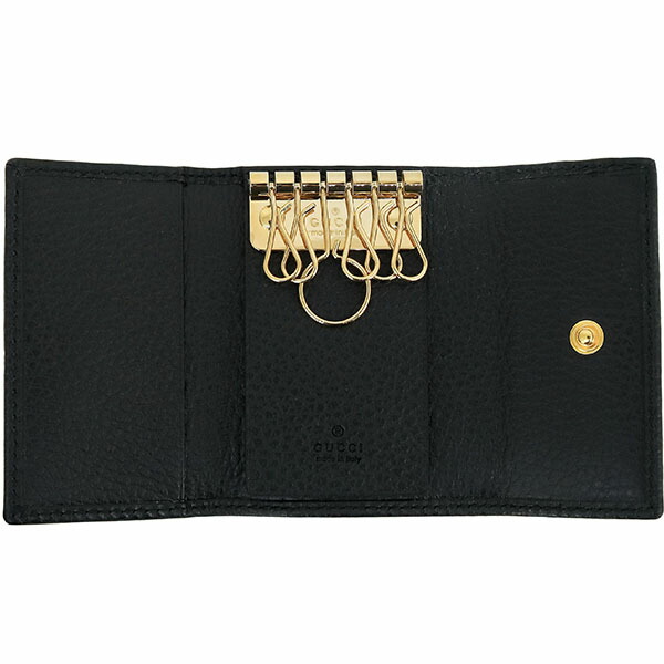 楽天市場】【新品】 グッチ キーケース 6連 GGマーモント ダブルG