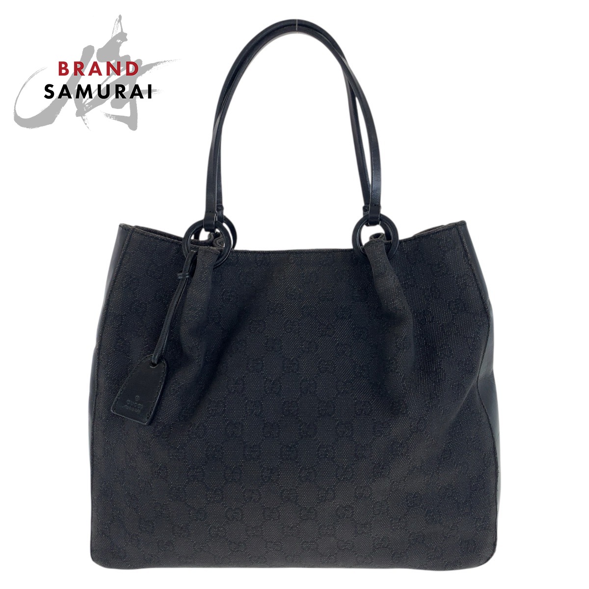 楽天市場】グッチ ggキャンバス トートバッグ 黒の通販