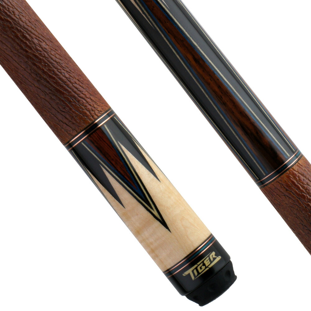 楽天市場】ビリヤード キュー TIGER タイガー HD-4BW レザーラップ
