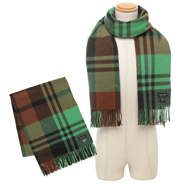 楽天市場】ジョシュアエリス マフラー クラシックチェック カシミア