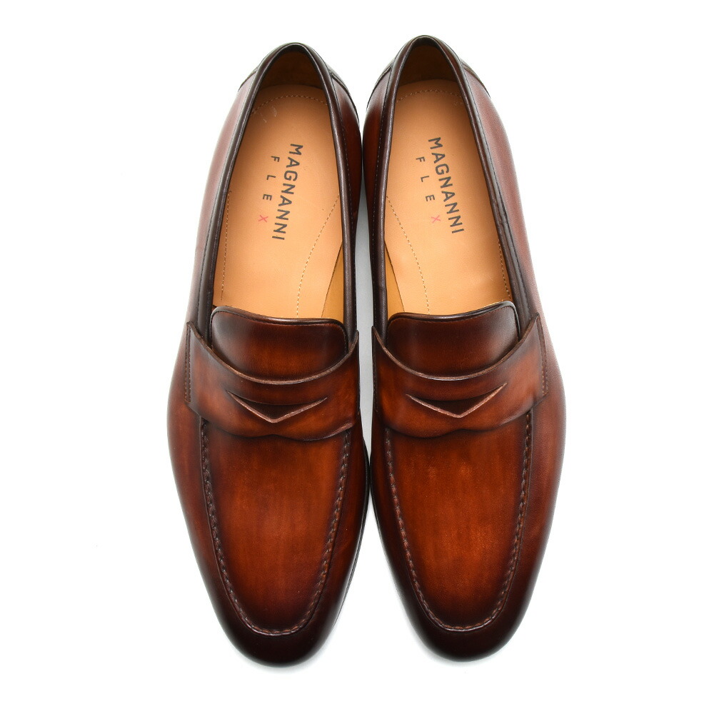 楽天市場】マグナーニ ローファー メンズ ドレスシューズ FLEX コイン