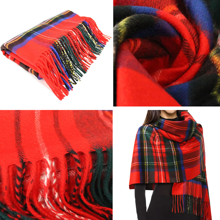 楽天市場】【SALE】ジョンストンズ カシミア 大判 ストール レディース