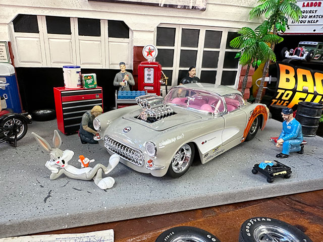 楽天市場】Jada バッグス・バニー 1956年 シボレー コルベット ダイ