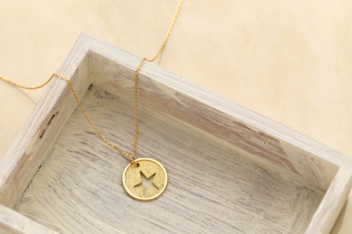 楽天市場】18金 ペンダントトップ k18 コインネックレス レディース