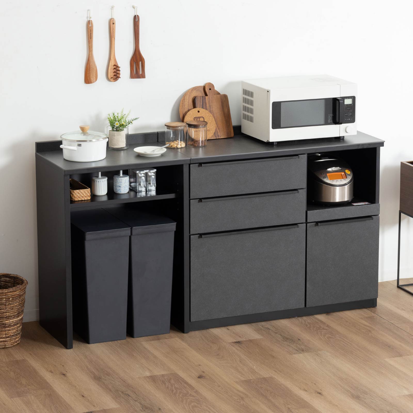 キッチンボード 食器棚 カウンター 160」の人気商品一覧 | 安い商品を