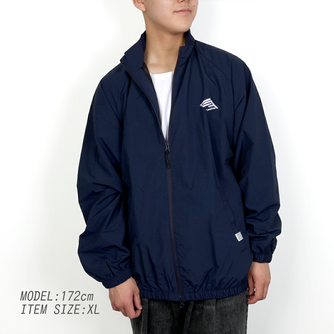 楽天市場】ナイロンジャケット CAMPFREE メンズ レディース 刺繍 ワン