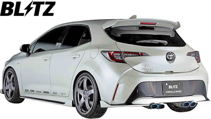楽天市場】【M's】トヨタ カローラスポーツ/HYBRID (18/06-)BLITZ AERO