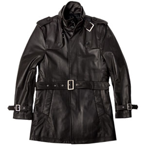 楽天市場】セール☆レザーコート メンズ トレンチコート 本革 アウター