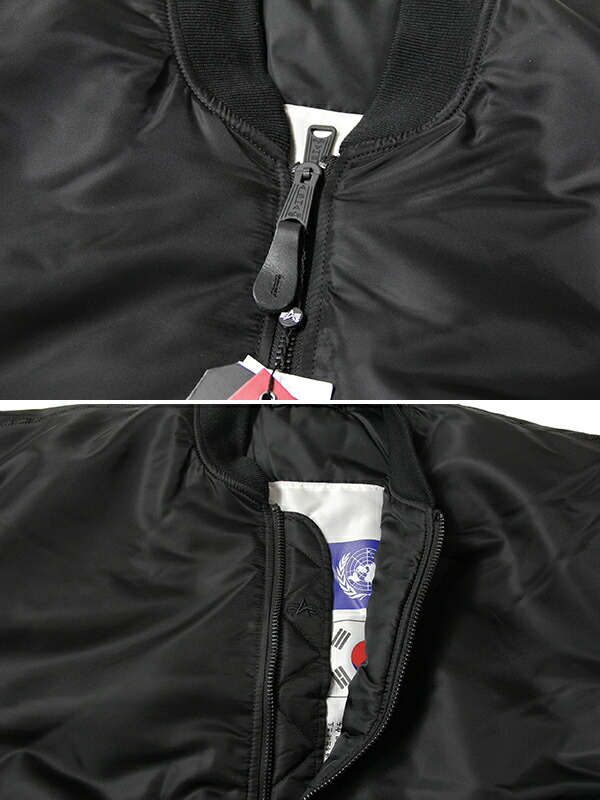 楽天市場】【インポート正規品 】ALPHA INDUSTRIES MA-1 BLOOD CHIT