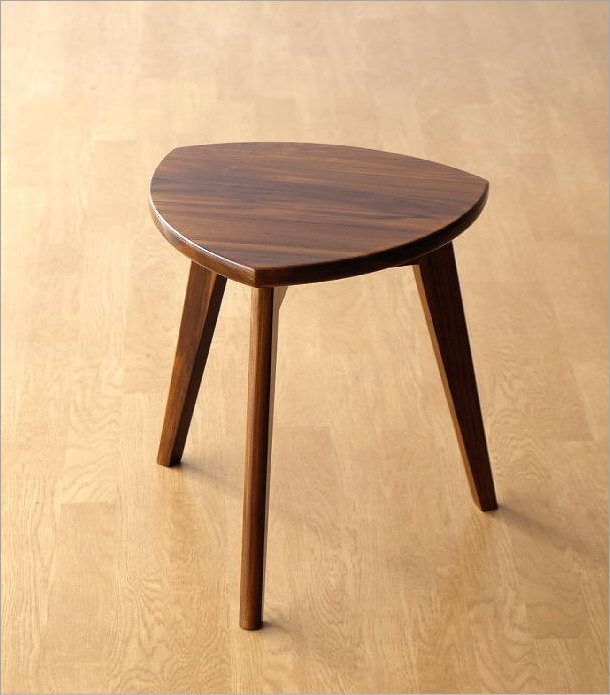 楽天市場】スツール テーブル チーク 木製 天然木 無垢 おしゃれ