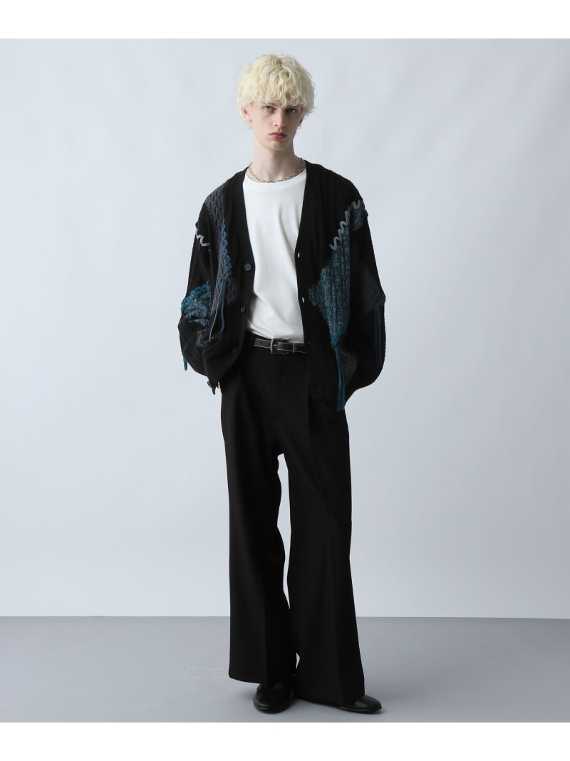 楽天市場】ハイショクステッチニットカーディガン HARE ハレ トップス