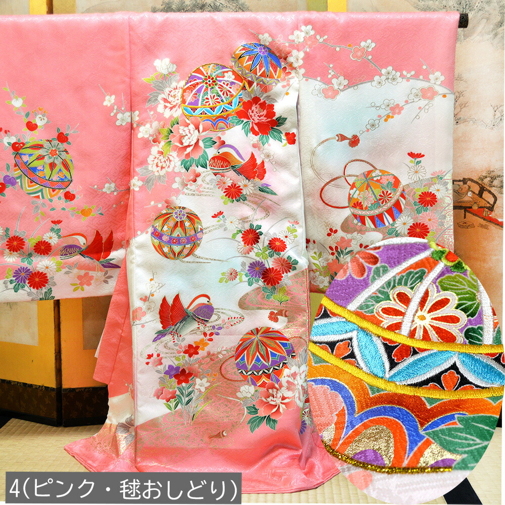 楽天市場】【3/4-3/11セール限定価格】 お宮参り 着物 女の子 正絹 産