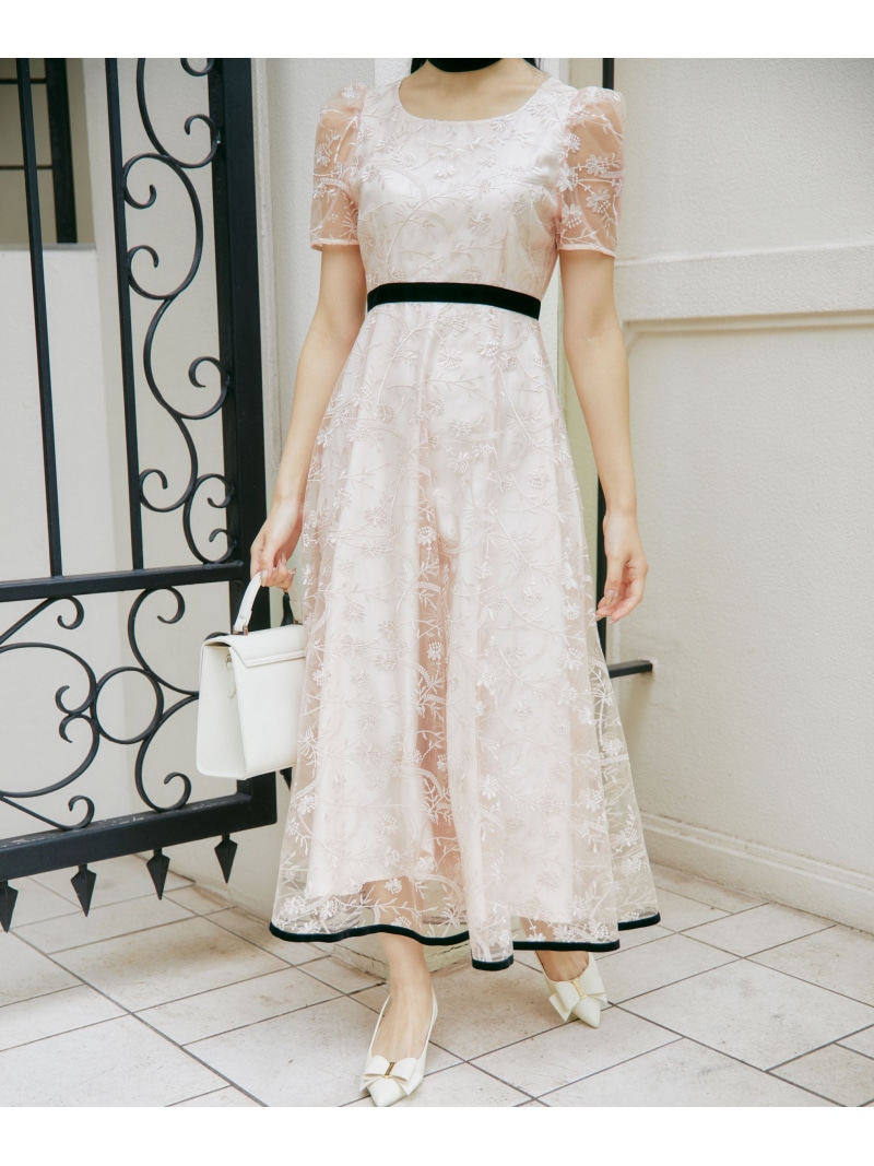 楽天市場】＜mikuさんコラボ＞エンブロイダリーレースドレス JILL by