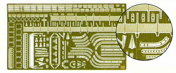 ハセガワ 1/350 航空母艦 赤城 ディティールアップ エッチングパーツ