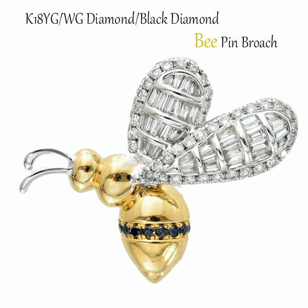 楽天市場】【スーパーSALE 50%OFF】 蜂 ハチ ピンブローチ