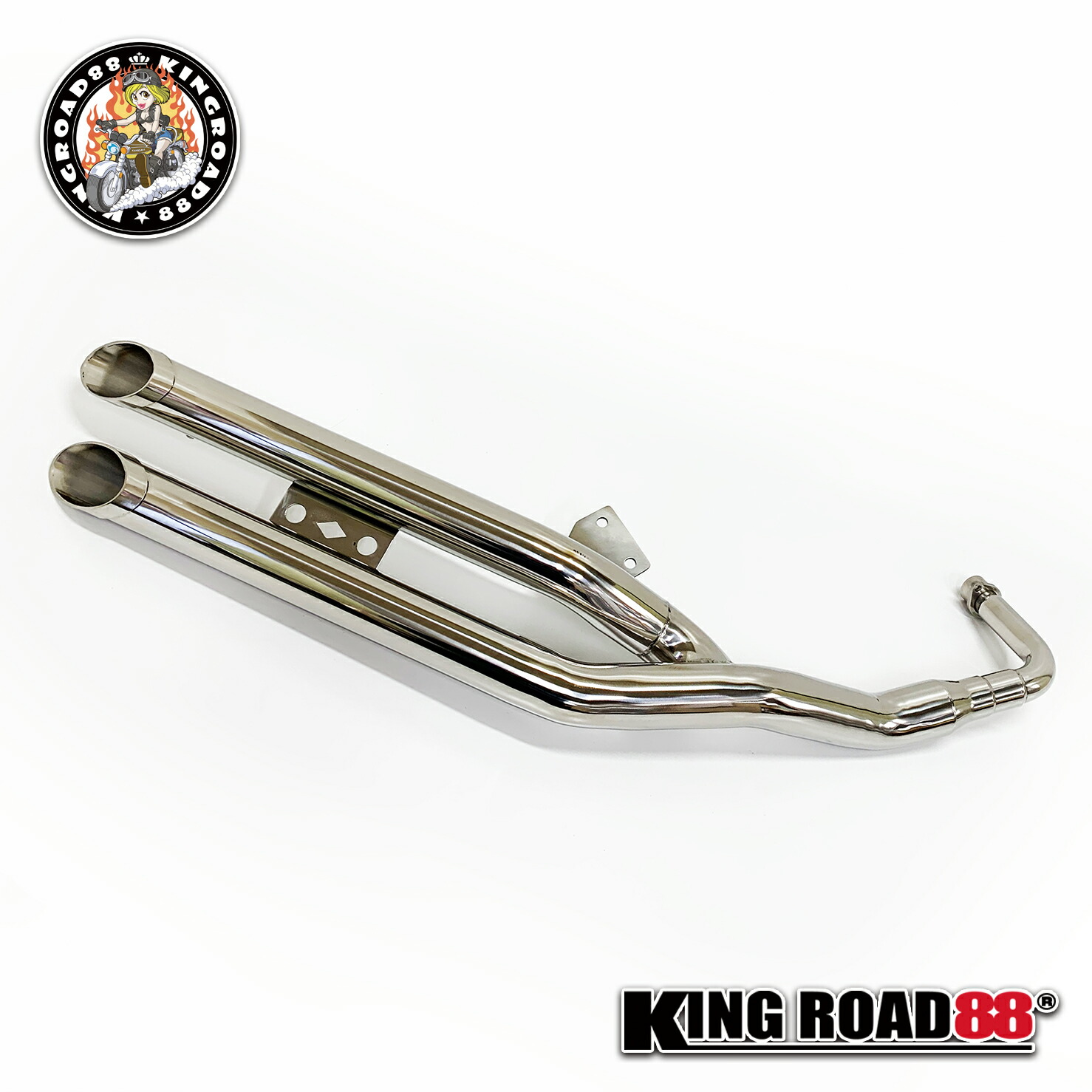 楽天市場】ホンダ マグナ50 AC13 KingRoad88 スラッシュカット UP