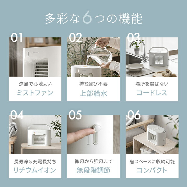 楽天市場】[本日P6倍] [1年保証] 冷風機 冷風扇 ポータブルクーラー