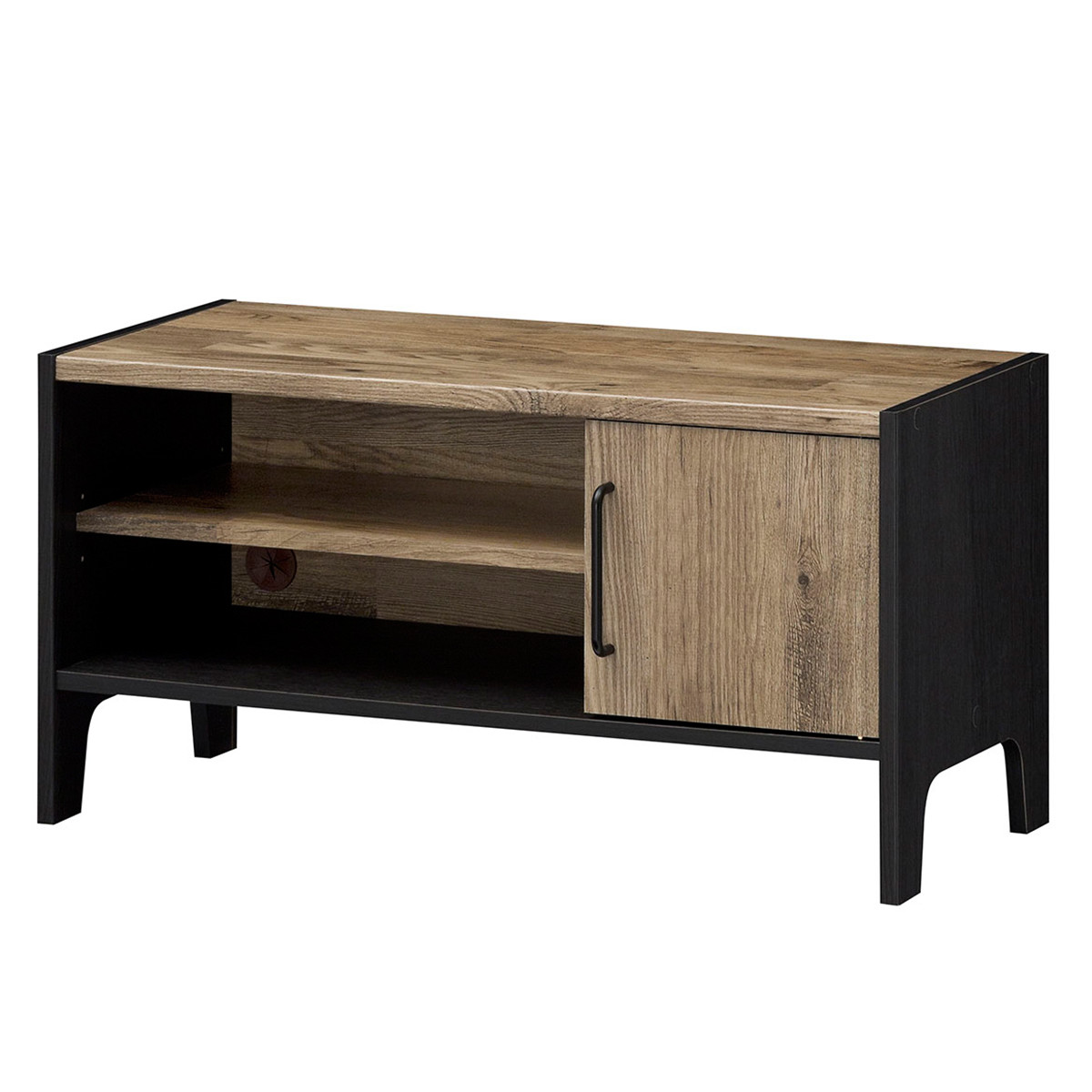 楽天市場】テレビ台 幅87.2cm ローボード 扉付 簡単組立 アメリカン