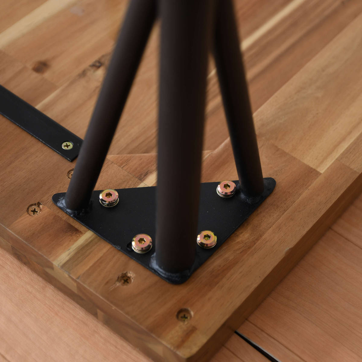 楽天市場】ダイニングテーブル 幅120cm アカシア無垢 ポッパー （ 4人