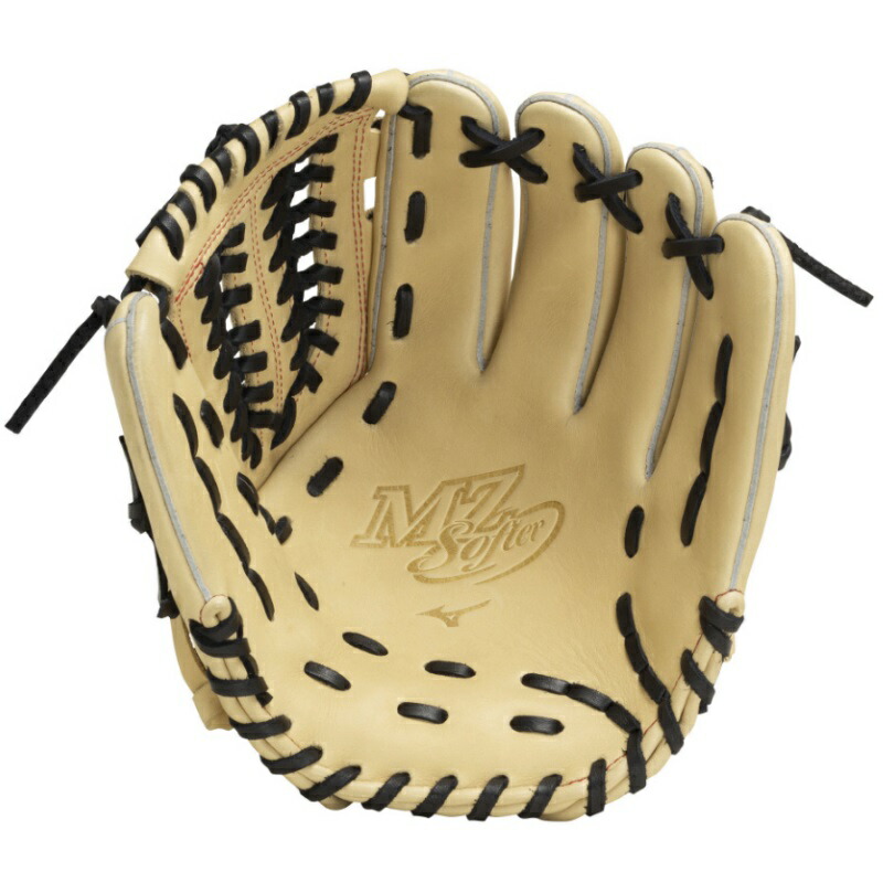 美品】ミズノ MZSofter 大人用 軟式グローブ クリーム オールラウンド