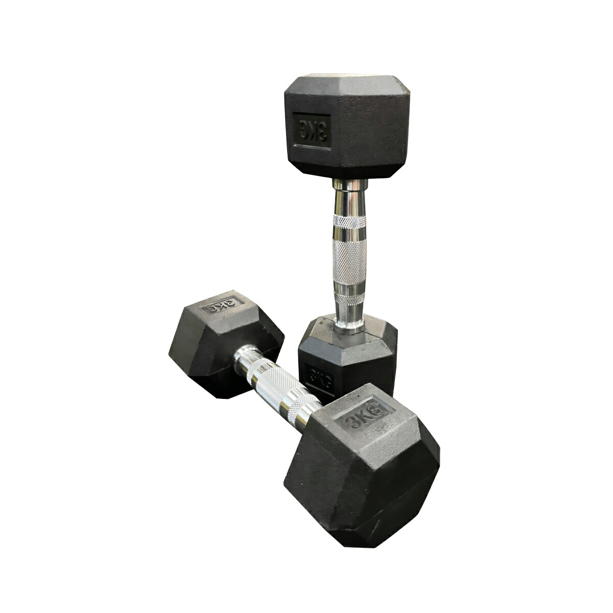 楽天市場】ラバー ヘックス ダンベル 1kg～10kg × 2個ずつ 計20個